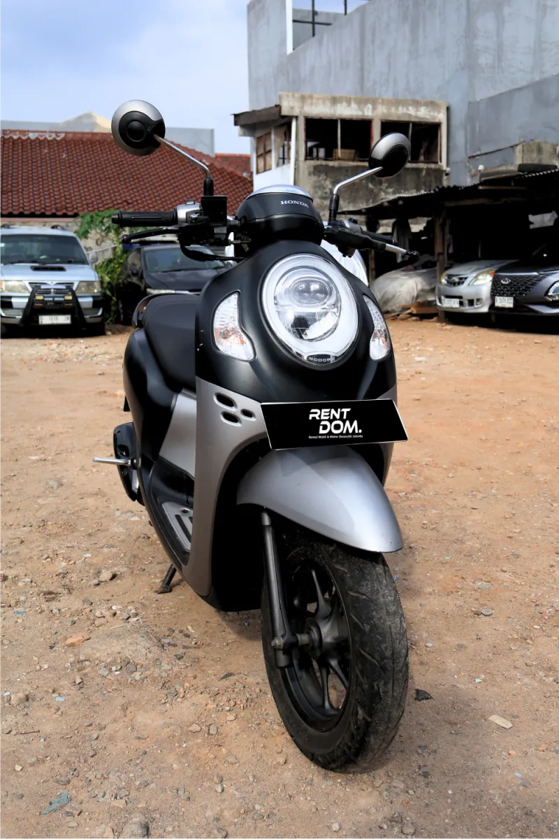 Honda Scoopy Sporty Hitam 2023